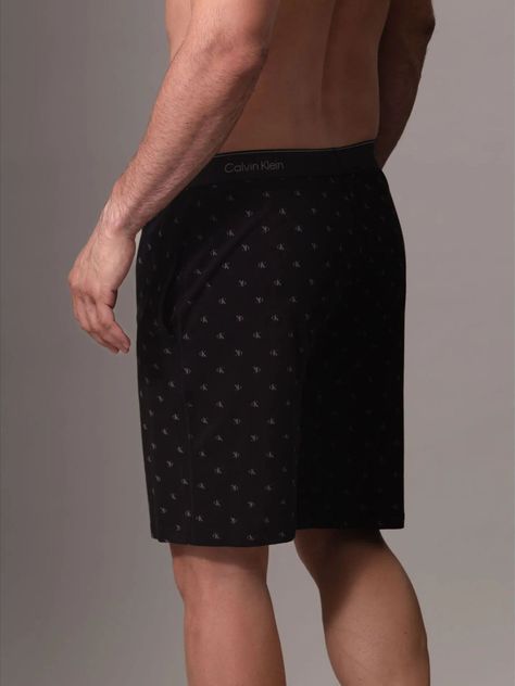 Short Pijama Modern Cotton Negro Calvin Klein-3