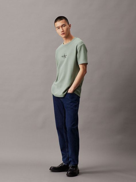 Polera City Grid Gris Calvin Klein-1