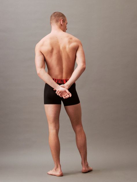 Pack 3 Bóxers Trunk Intense Micro Negro Calvin Klein-3