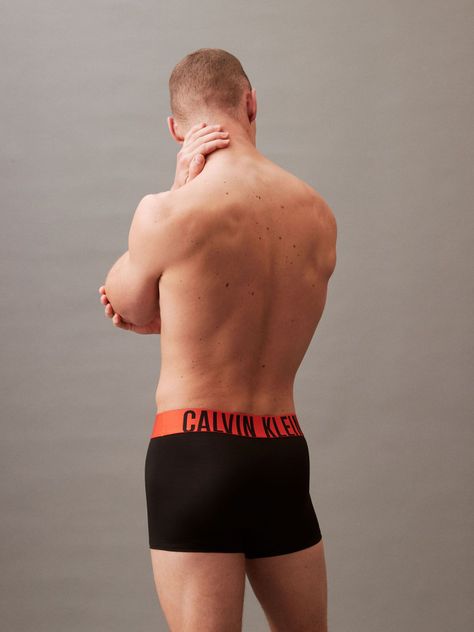Pack 3 Bóxers Trunk Intense Micro Negro Calvin Klein-4