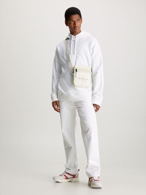 Bolso Reporter Sport Essential 18 M Blanco Calvin Klein-4