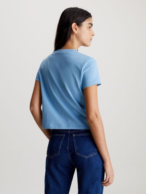 Polera Meta Ck Baby Azul Calvin Klein-2