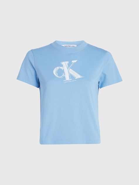 Polera Meta Ck Baby Azul Calvin Klein-4