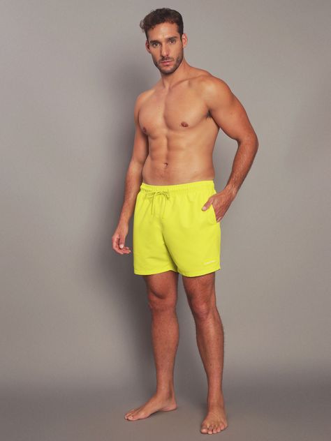 Traje de Baño Modern Amarillo Calvin Klein-1
