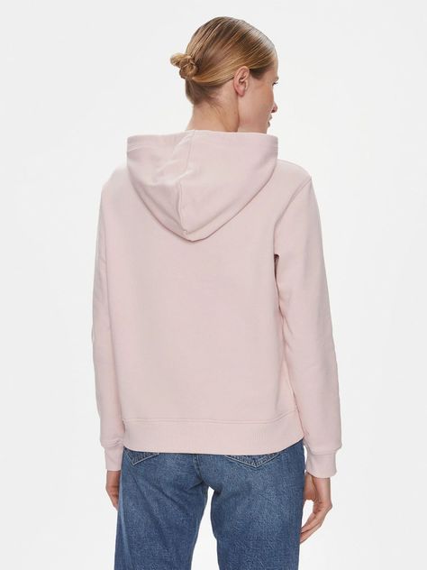 Polerón con Gorro Diffused Box Rosado Calvin Klein-2