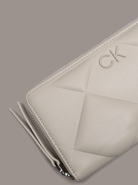 Billetera Quilt Beige Calvin Klein-2