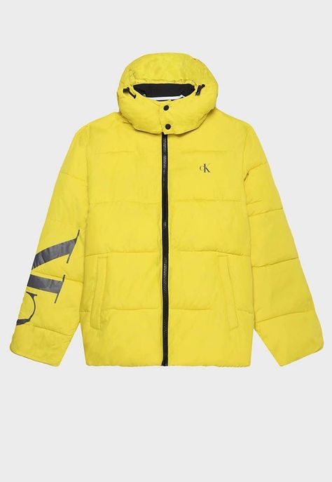Parka Essentials Non Down Amarillo Calvin Klein-0
