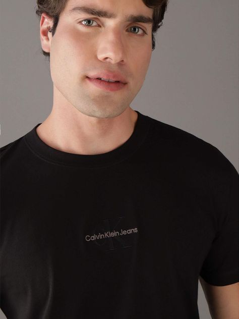 Polera Monologo Negro GM Calvin Klein-3