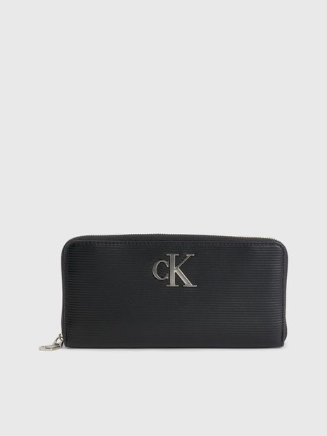 Billetera Minimal Monogram Negro-0