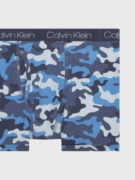 Pack 3 Bóxer Stret Niño Cotton Multicolor Calvin Klein-3