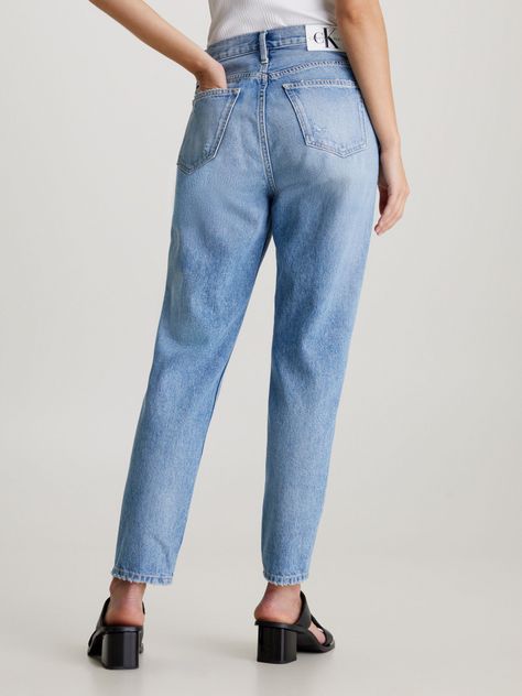 Jeans Mom Azul Calvin Klein-2