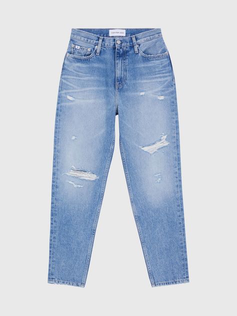 Jeans Mom Azul Calvin Klein-4