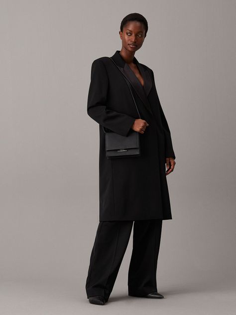 Bandolera CK Linear Negro Calvin Klein-1