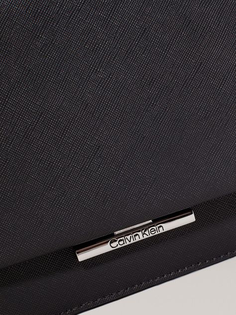 Bandolera CK Linear Negro Calvin Klein-3