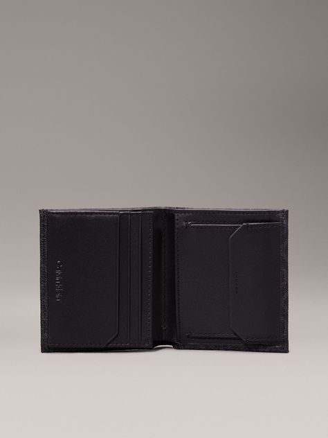 Billetera CK Must Mono Trifold Coi Negro Calvin Klein-1