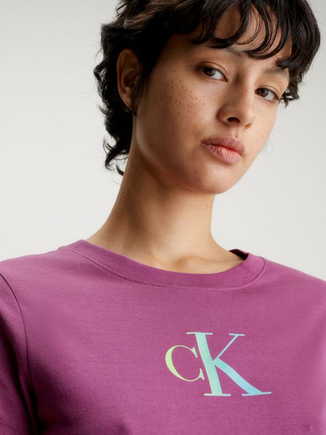 Polera Gradient Ck Morado-3