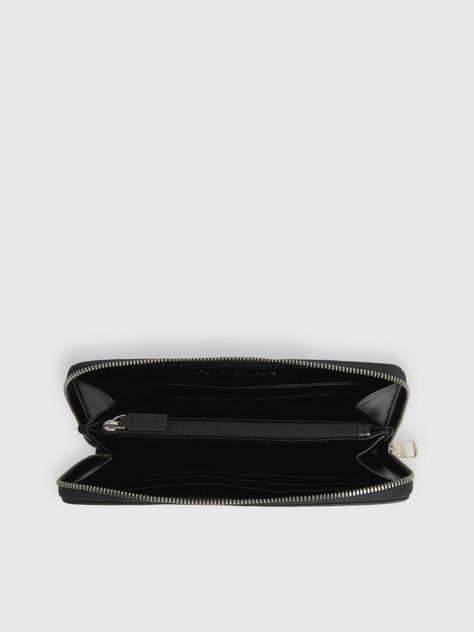 Billetera Sculpted Mono Negro-2