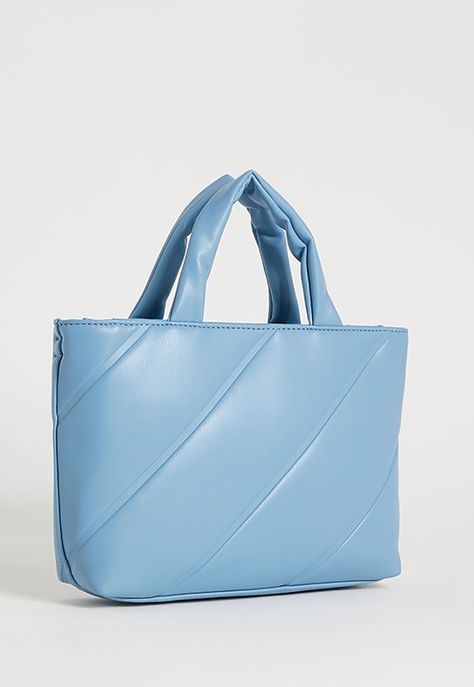 Cartera Tote Quilted Azul Calvin Klein-1