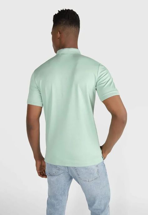Polo Smooth Slim Verde Calvin Klein-2