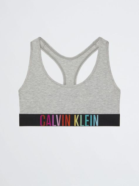 Bralette Intense Power Pride Cotton Gris Calvin Klein-5