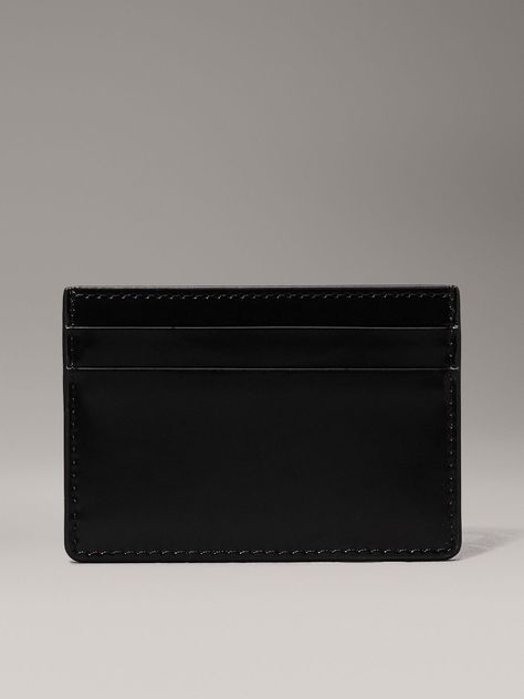 Tarjetero CK Daily Slim Shiny Negro Calvin Klein-1