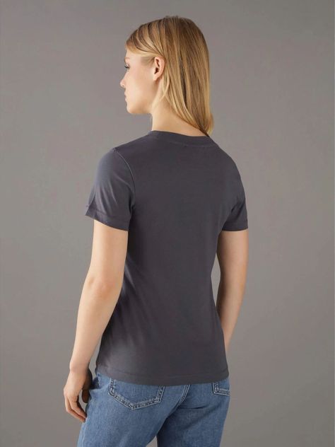 Polera Monologo Slim Gris Calvin Klein-2