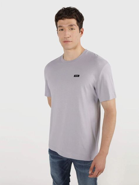 Polera Comfort Fit  Gris Calvin Klein-0