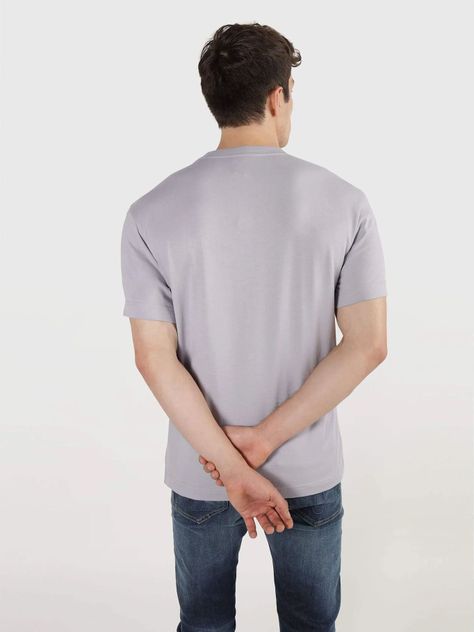 Polera Comfort Fit  Gris Calvin Klein-2