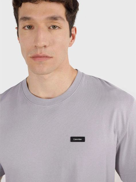 Polera Comfort Fit  Gris Calvin Klein-3