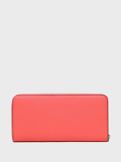 Billetera Sculpted Mono Rosa Calvin Klein-1