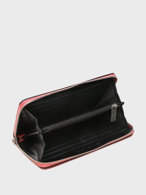 Billetera Sculpted Mono Rosa Calvin Klein-2