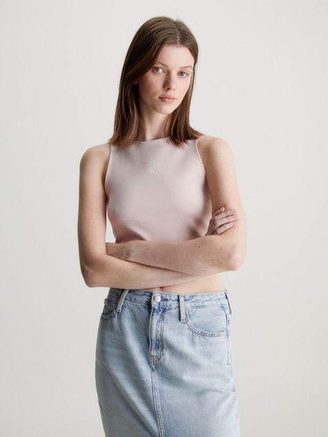 Polera Archival Milano Rosado Calvin Klein-0
