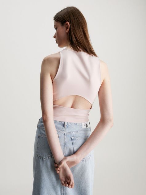Polera Archival Milano Rosado Calvin Klein-2