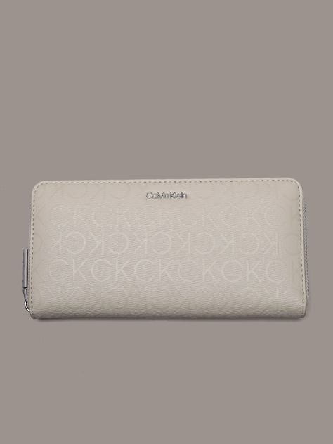 Billetera Ck Must Mono Beige Calvin Klein-0