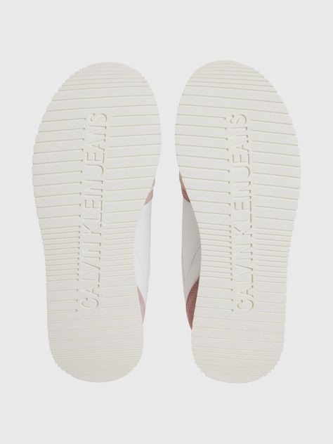 Zapatillas Runner Low Mix Lace Rosado Calvin Klein-3