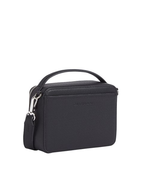 Bandolera Monograma Asa Ajustable Negro Calvin Klein-1