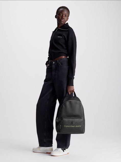 Mochila Sculpted Campus Negro Calvin Klein-4