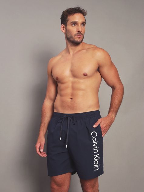Traje Baño Core Solids Azul Calvin Klein-0