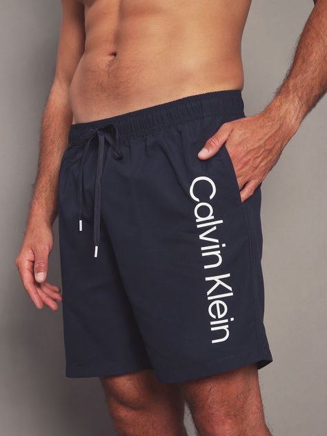 Traje Baño Core Solids Azul Calvin Klein-3