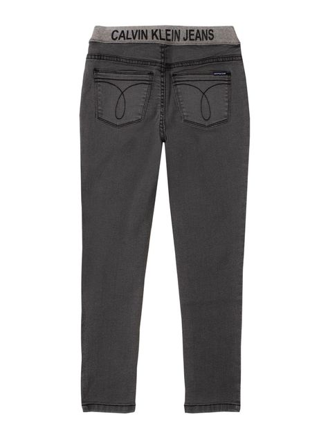 Jeans Logo Waist Negro Calvin Klein-1