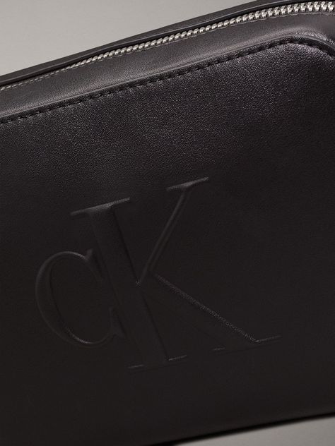 Bandolera Sculpted Deboss Negro Calvin Klein-5