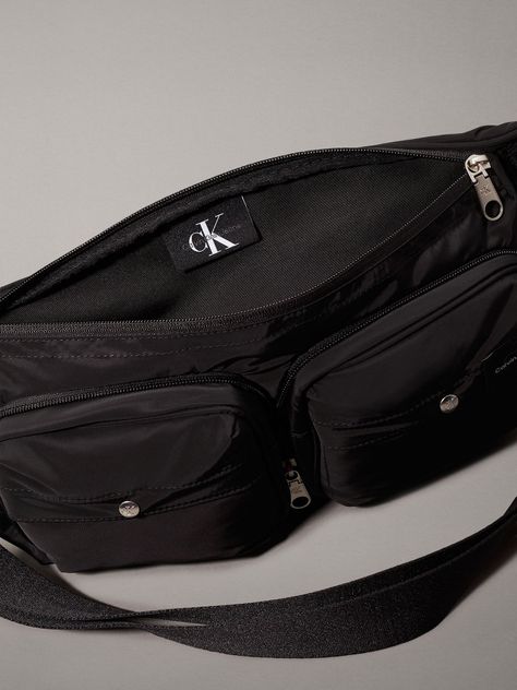 Banano Plegable Messenger Sling30 Negro Calvin Klein-2