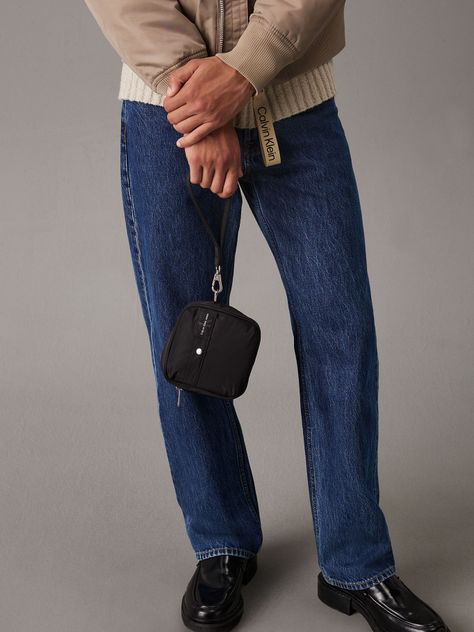 Banano Plegable Messenger Sling30 Negro Calvin Klein-3