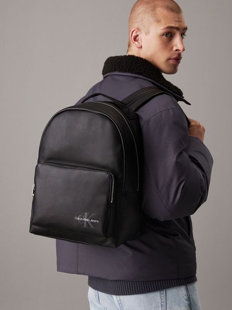 Mochilas Monogram Soft Negro Calvin Klein-3