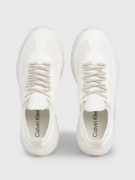 Zapatillas Runner Caging Blanco Calvin Klein-2
