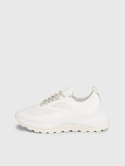 Zapatillas Runner Caging Blanco Calvin Klein-5