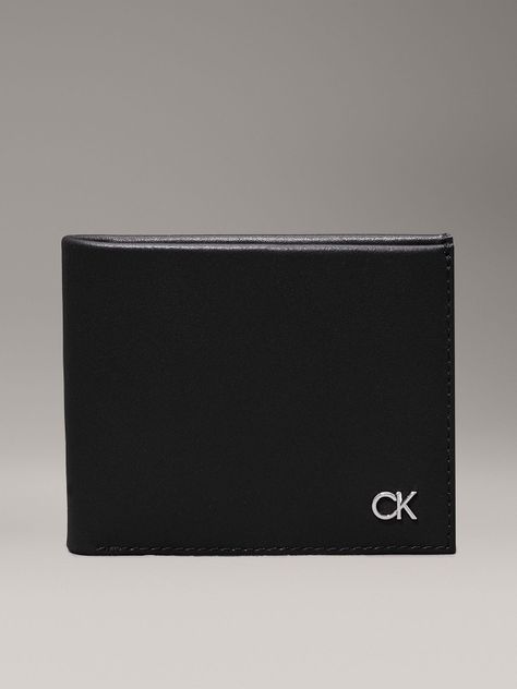 Billetera Metal CK Bifold 6Cc W/Bill Negro Calvin Klein-0
