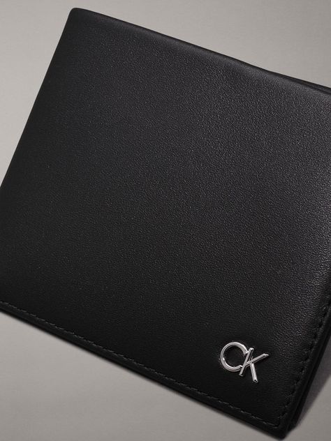 Billetera Metal CK Bifold 6Cc W/Bill Negro Calvin Klein-3