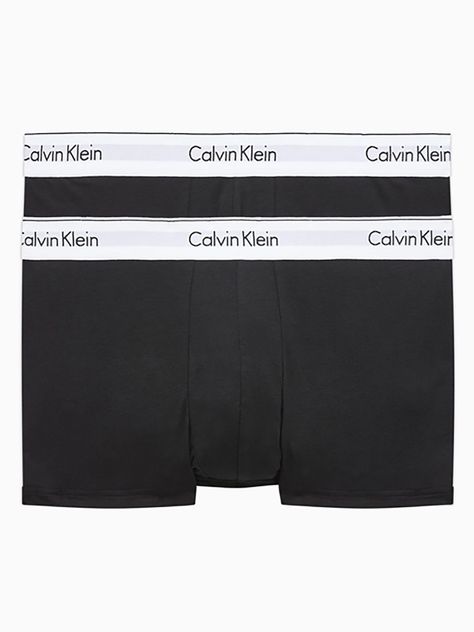 Pack de 2 Bóxers Modern Cotton Negro Calvin Klein-0