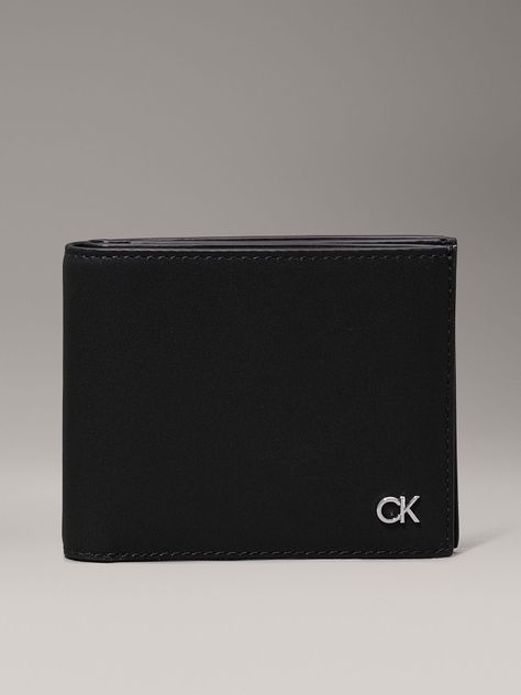 Billetera Metal CK Bifold 5Cc W/Coin Negro Calvin Klein-0